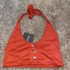pretty little thing halter top